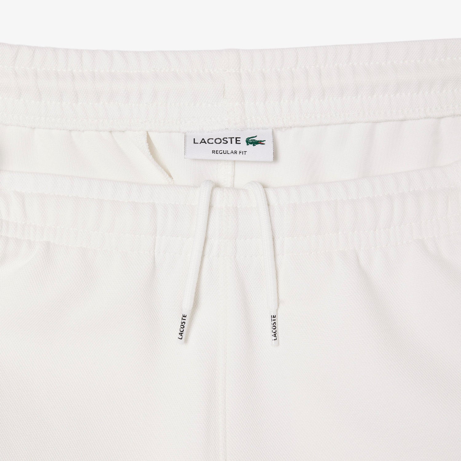Short avec logo en piqué - Farine & Blanc