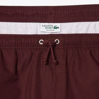 Drawstring tennis shorts - Expresso