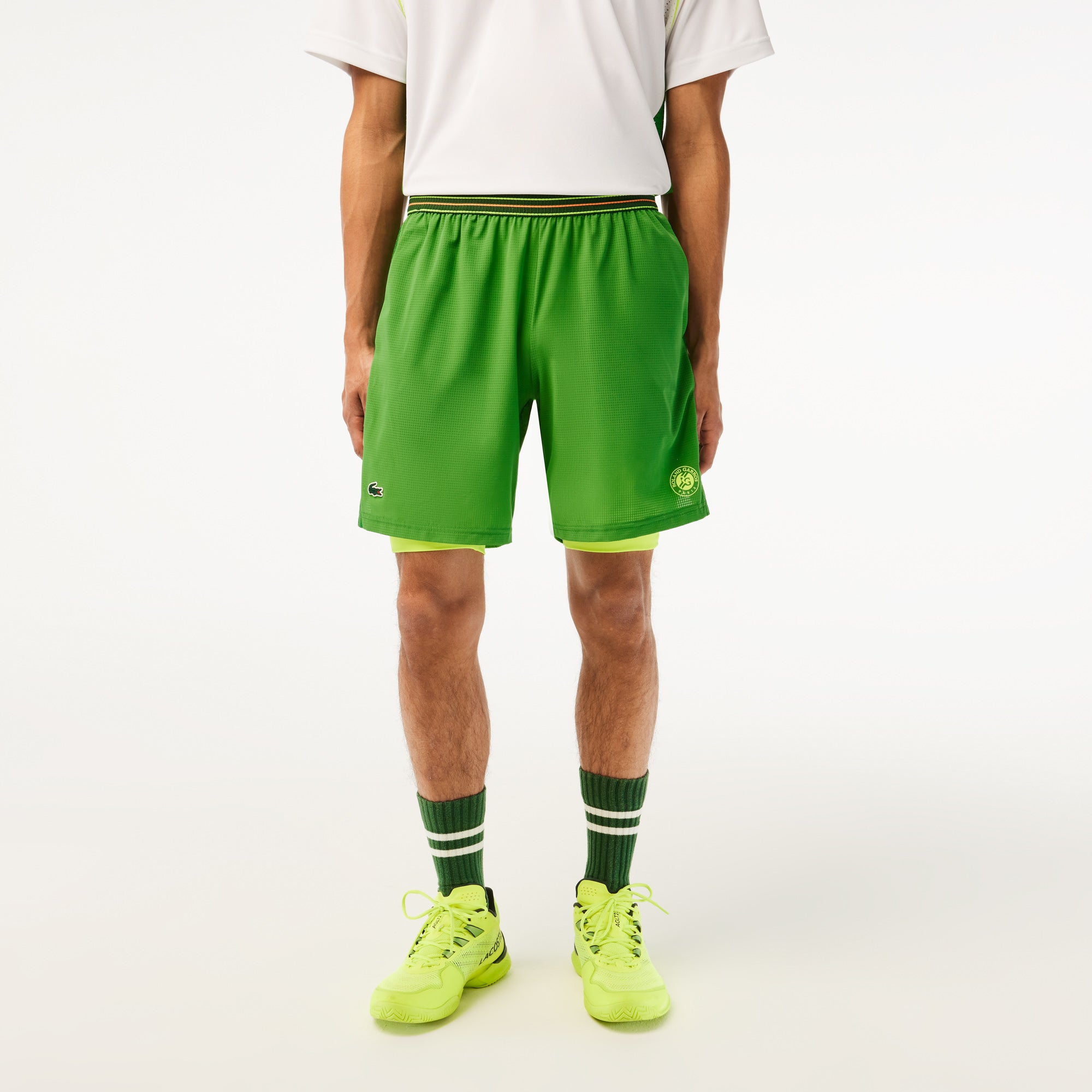 Bermuda & Short - Estragon & Jaune Electrique
