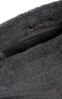 Dark Grey / Sac Phoebe en laine - Dark Grey