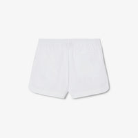 Short à broderie - Blanc