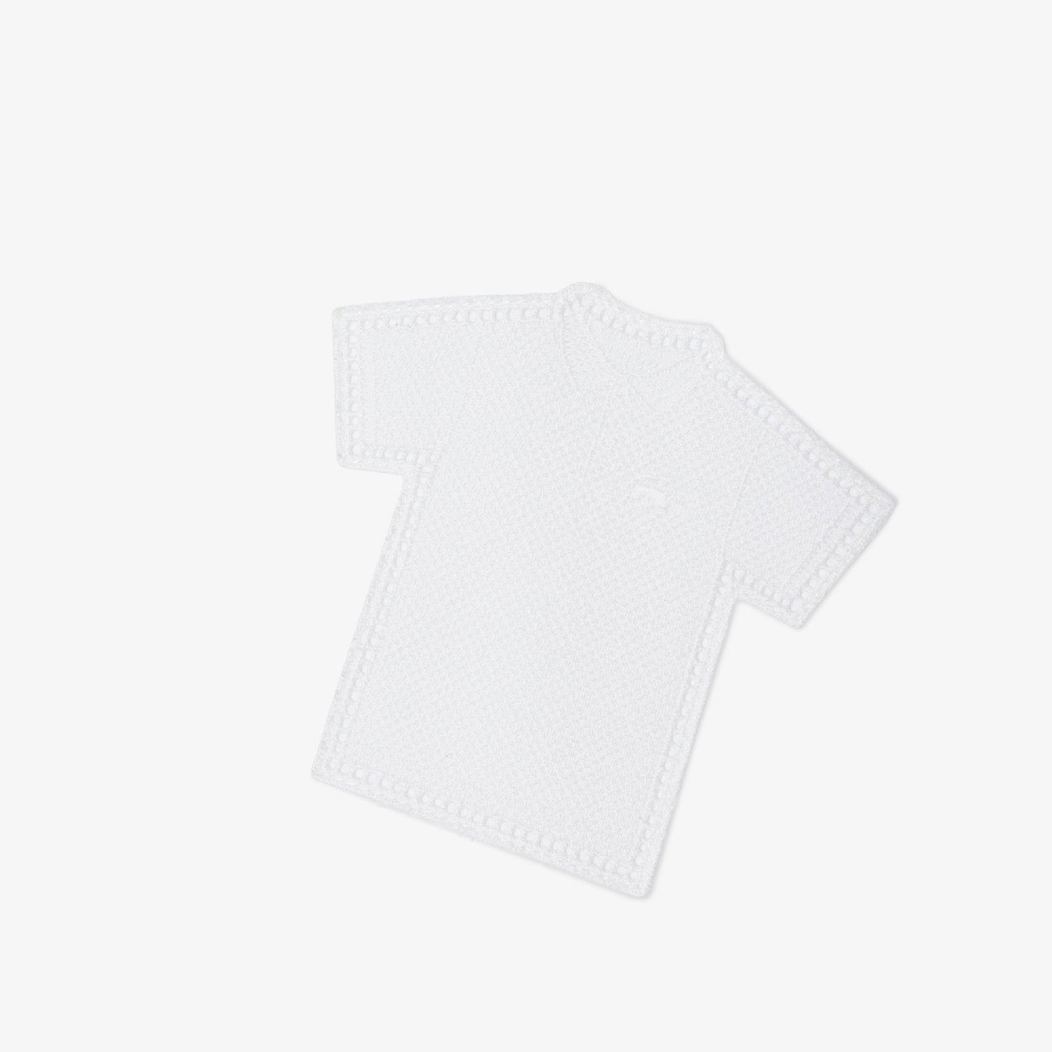 Short à broderie - Blanc