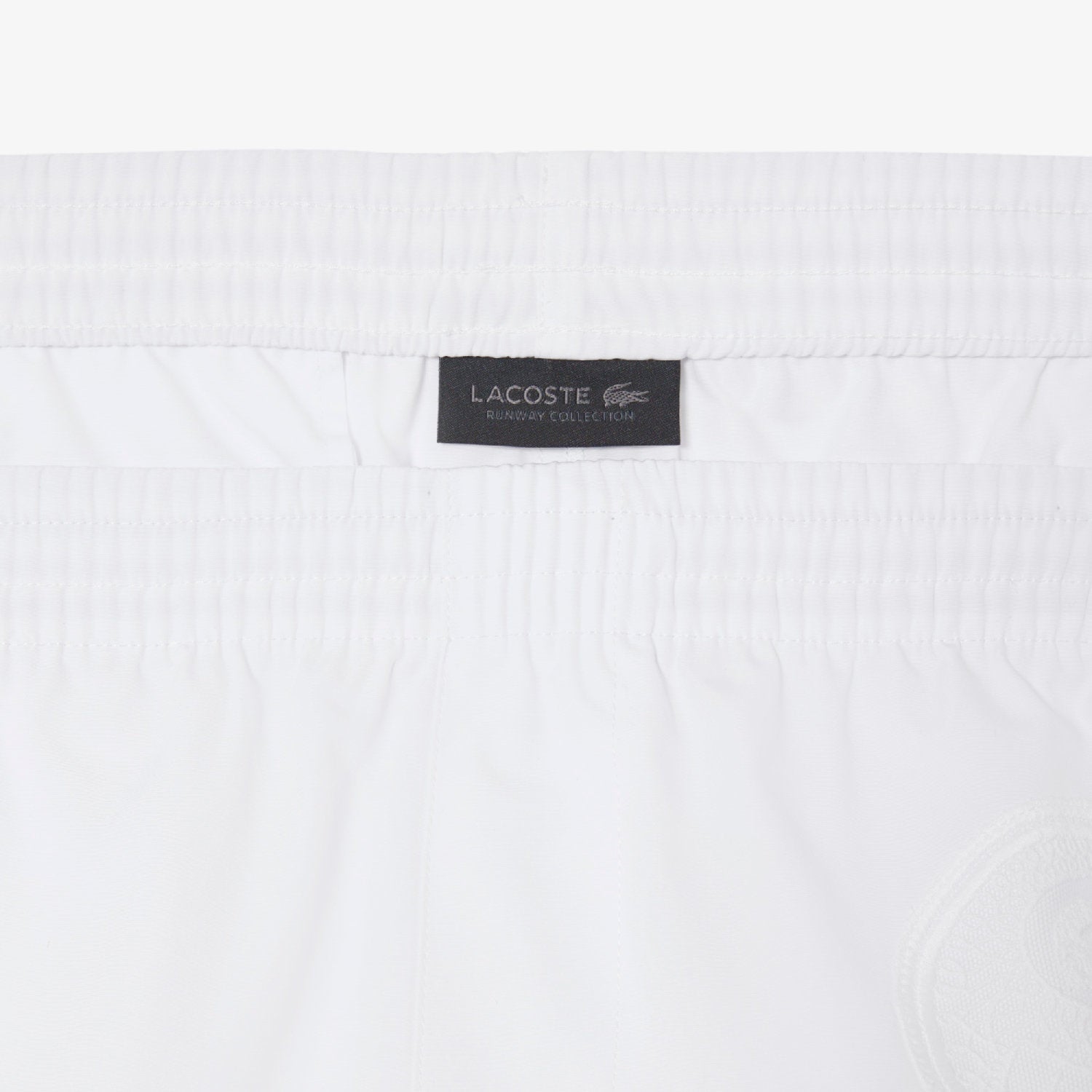 Short à broderie - Blanc