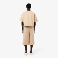 Oversized satin Bermuda shorts - Lionne