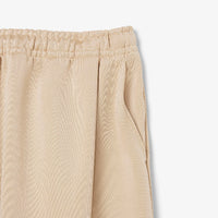 Oversized satin Bermuda shorts - Lionne