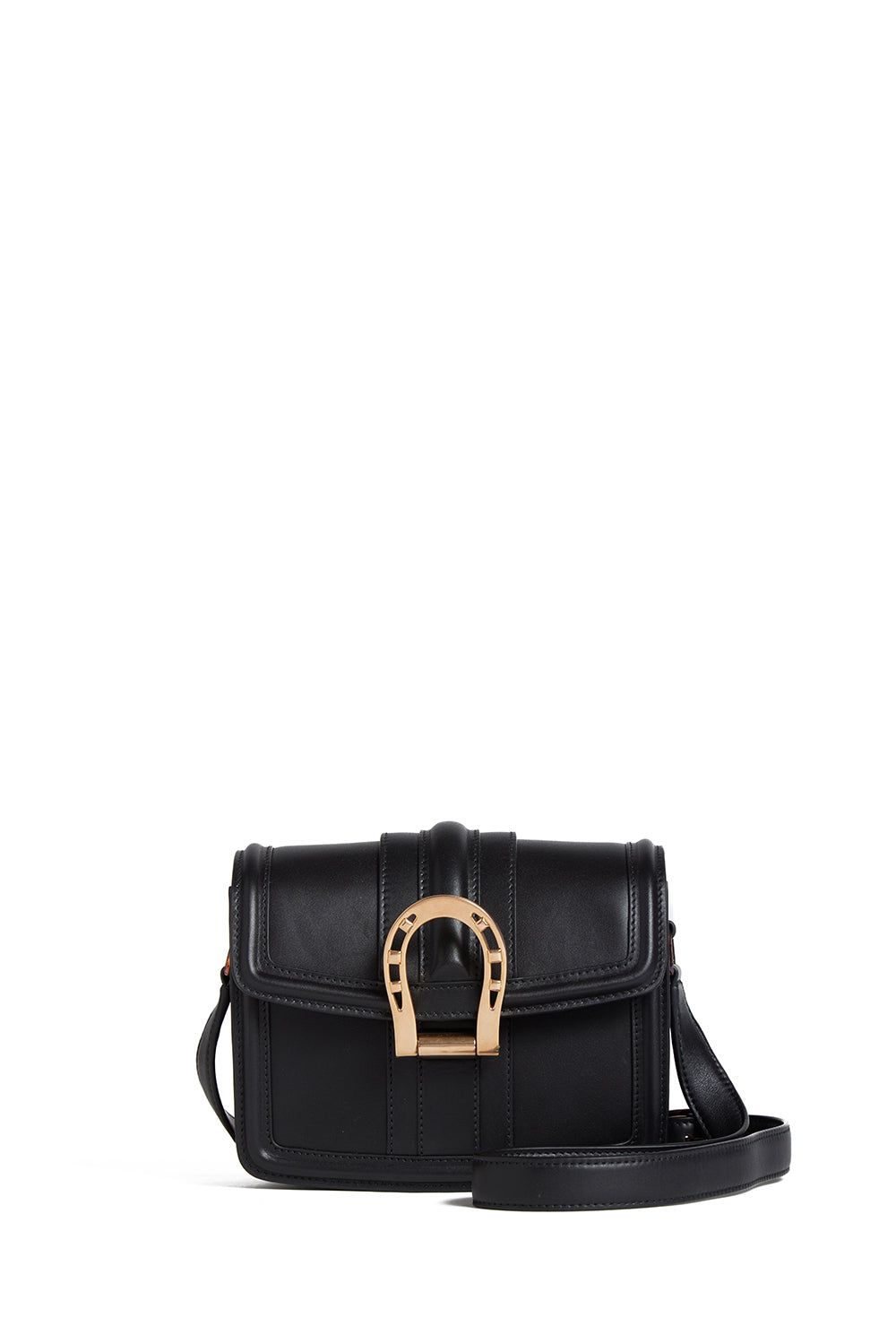 Cream W & Rosegold Hardware / Sac Lucky en cuir - Cream W & Rosegold Hardware