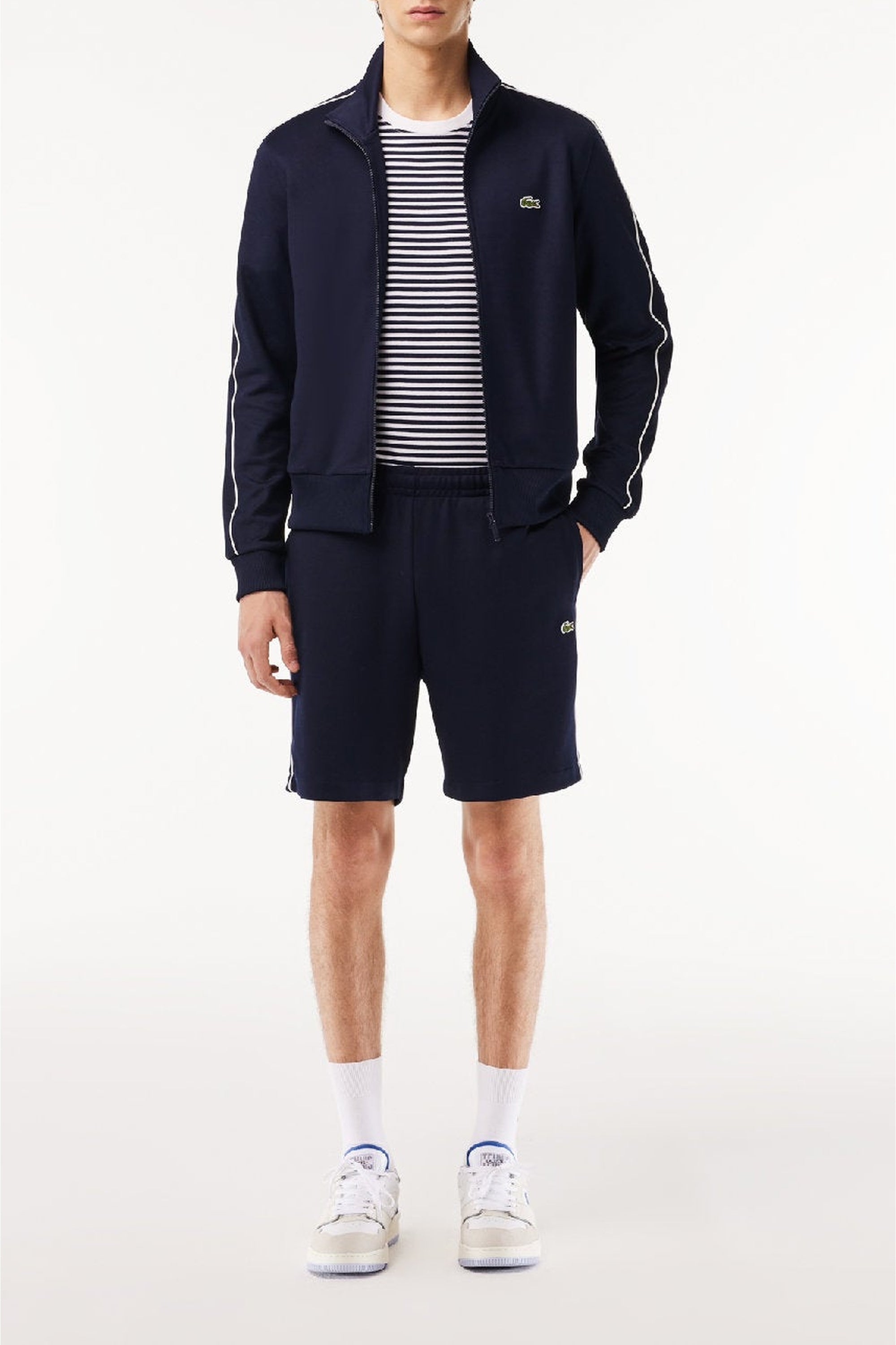 Short Paris en piqué - Marine