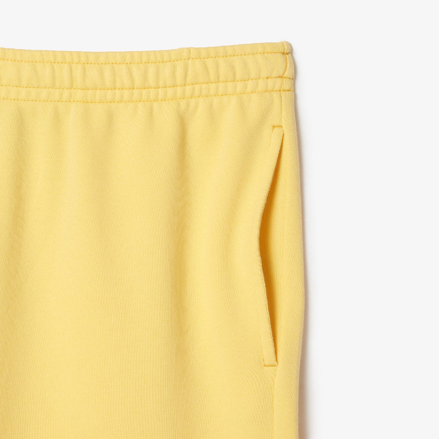 Washed and printed shorts - Cornsilk