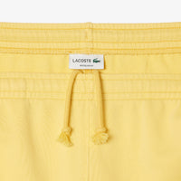 Washed and printed shorts - Cornsilk