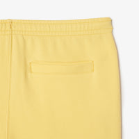 Washed and printed shorts - Cornsilk