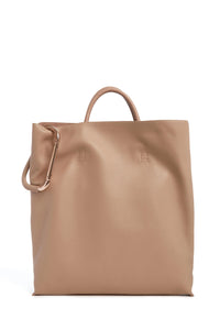 Eileen Tote - Hand Painte en noir / rouge / ivoire lamb cuir