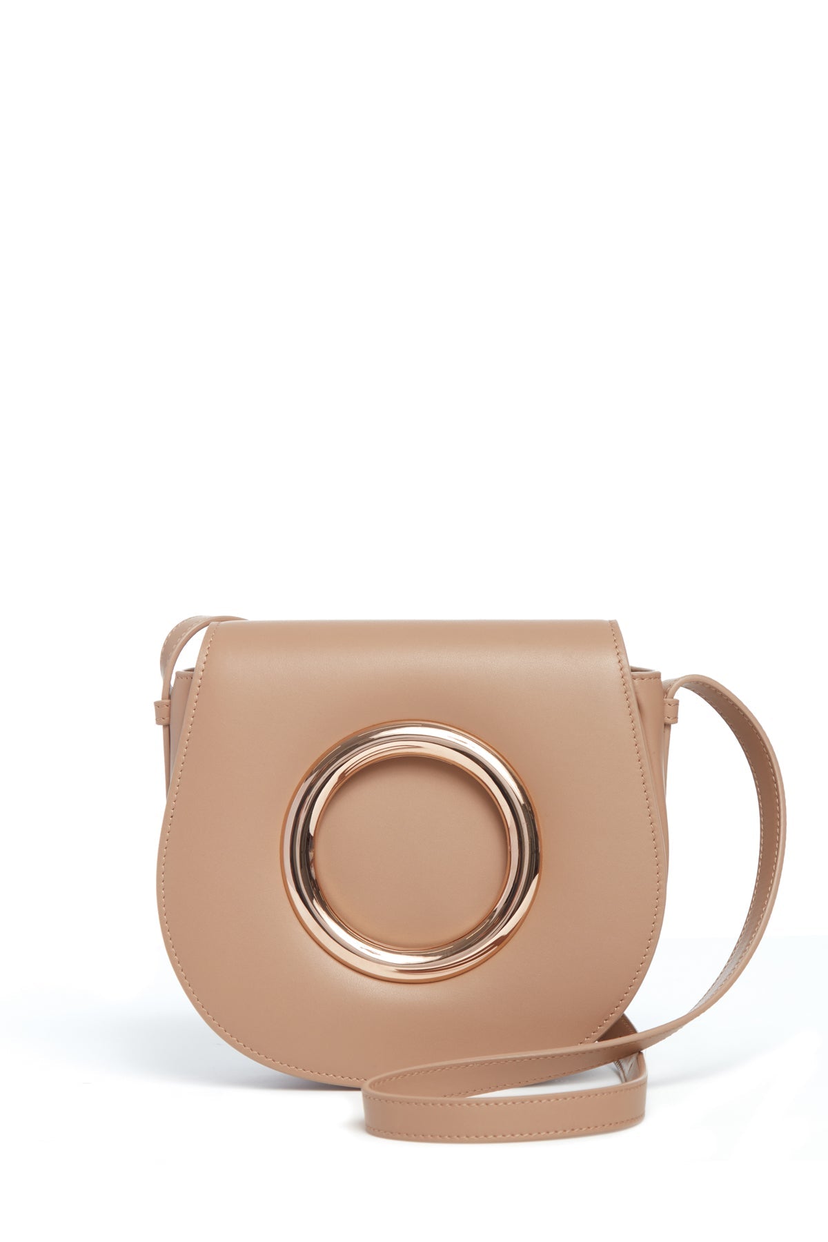 Nude / Sac Ring en cuir - Nude