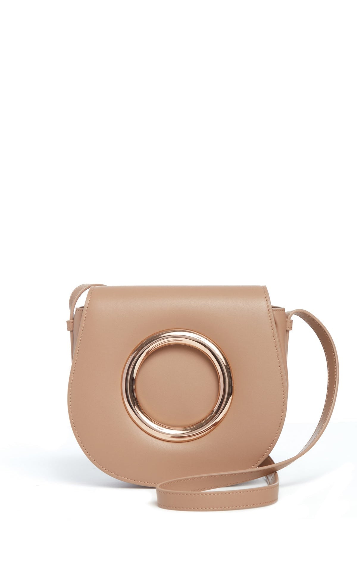 Nude / Sac Ring en cuir - Nude