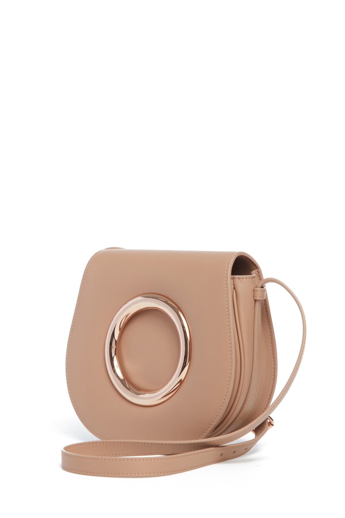 Nude / Sac Ring en cuir - Nude