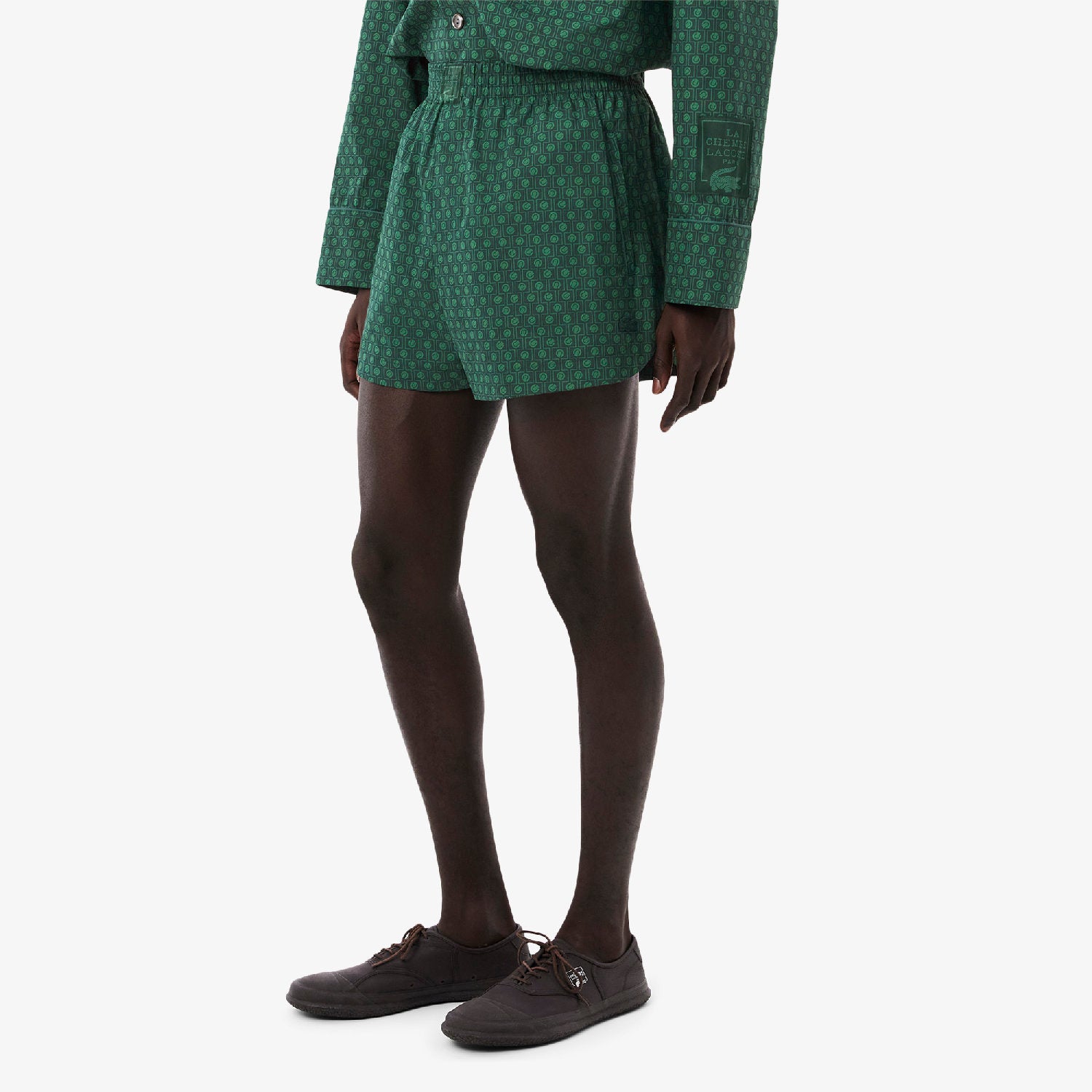 Short imprimé à poches - Linnee & Monstera