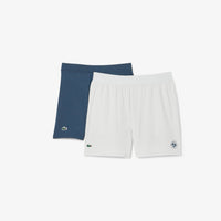 Short Lacoste x Roland-Garros - Vert Nil & Faucon