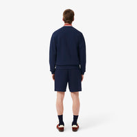 Short Lacoste x Roland-Garros en piqué - Marine