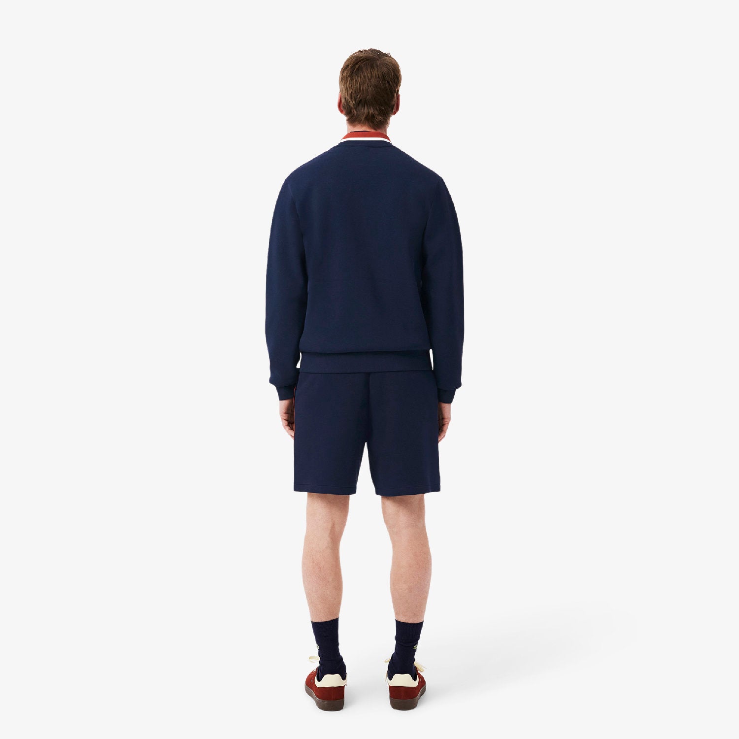 Short Lacoste x Roland-Garros en piqué - Marine