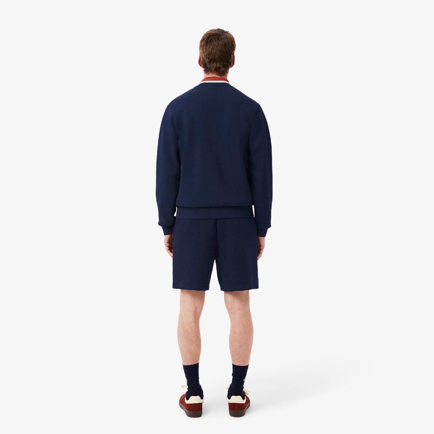 Short Lacoste x Roland-Garros en piqué - Marine
