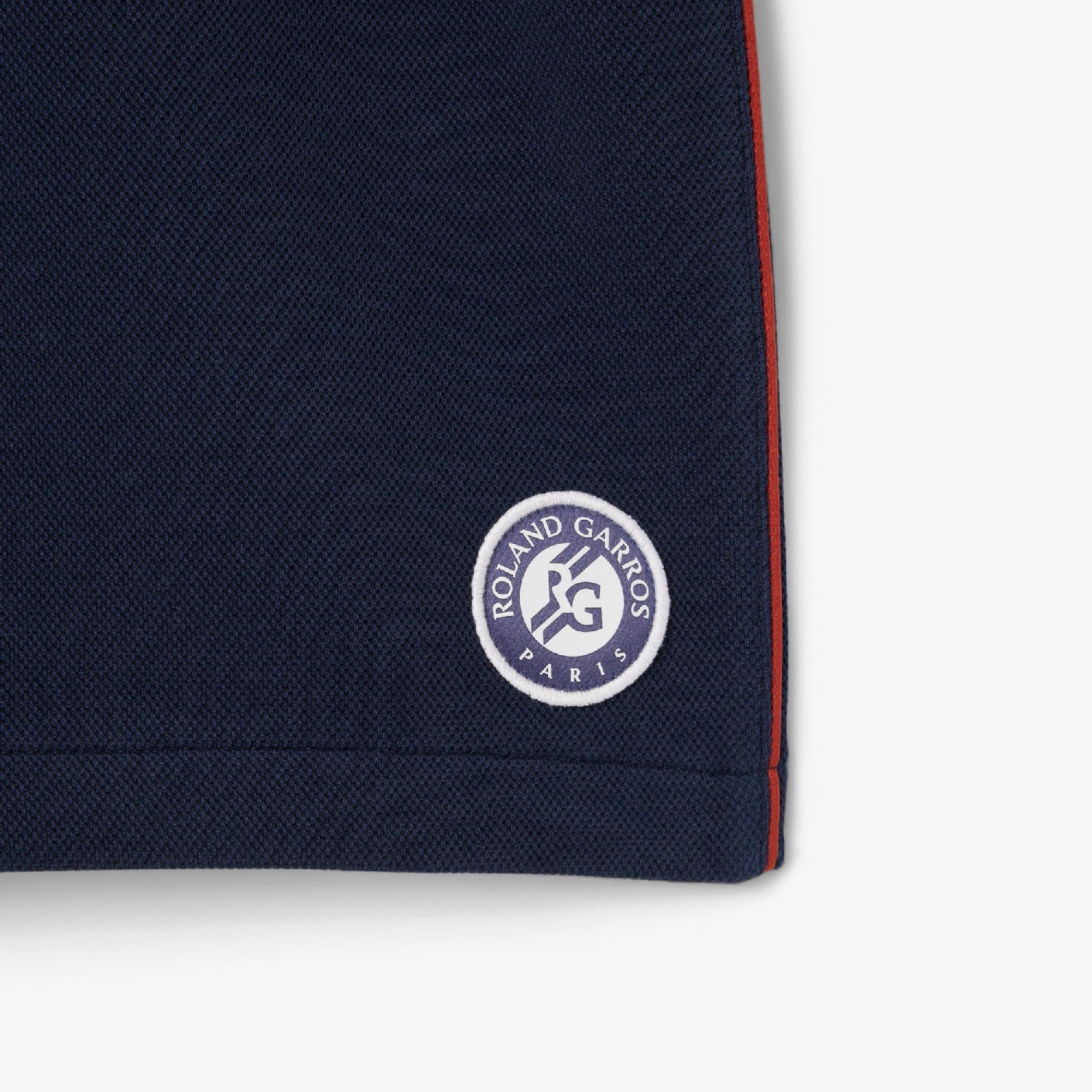 Short Lacoste x Roland-Garros en piqué - Marine