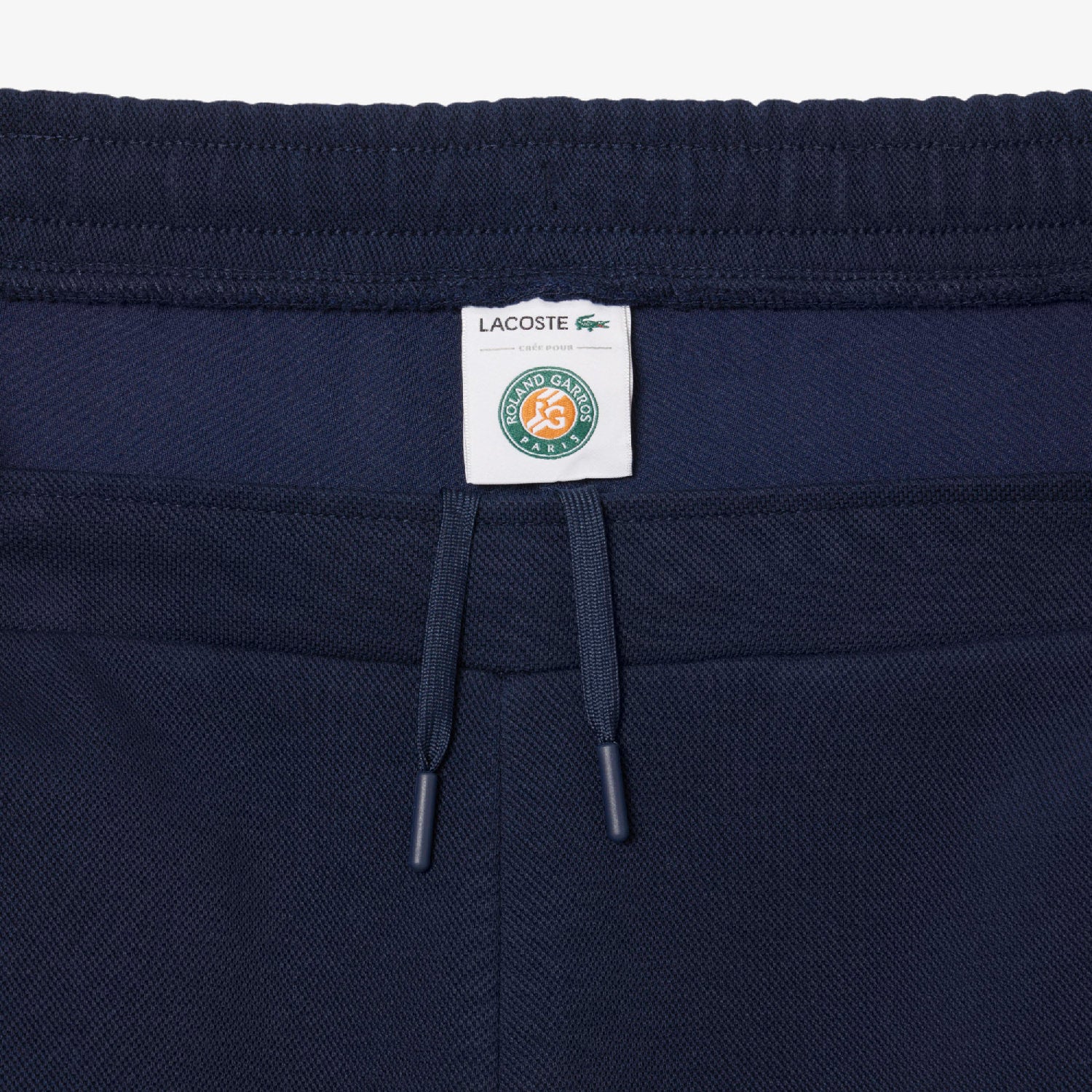 Short Lacoste x Roland-Garros en piqué - Marine
