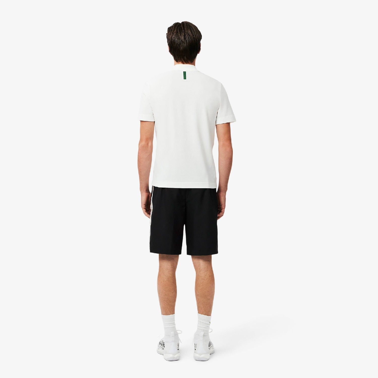 Bermuda Tennis à bandes griffées - Noir