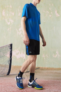 Short Tennis avec imprimé contrasté - Noir