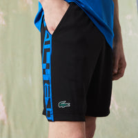 Short Tennis avec imprimé contrasté - Noir