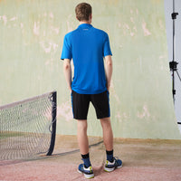 Short Tennis avec imprimé contrasté - Noir