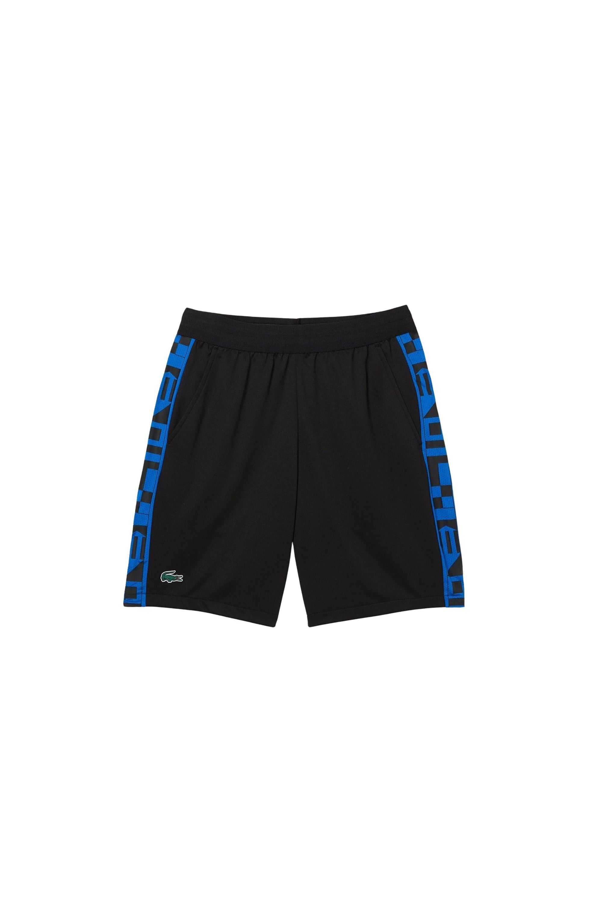 Short Tennis avec imprimé contrasté - Noir