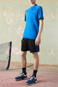 Short Tennis avec imprimé contrasté - Noir