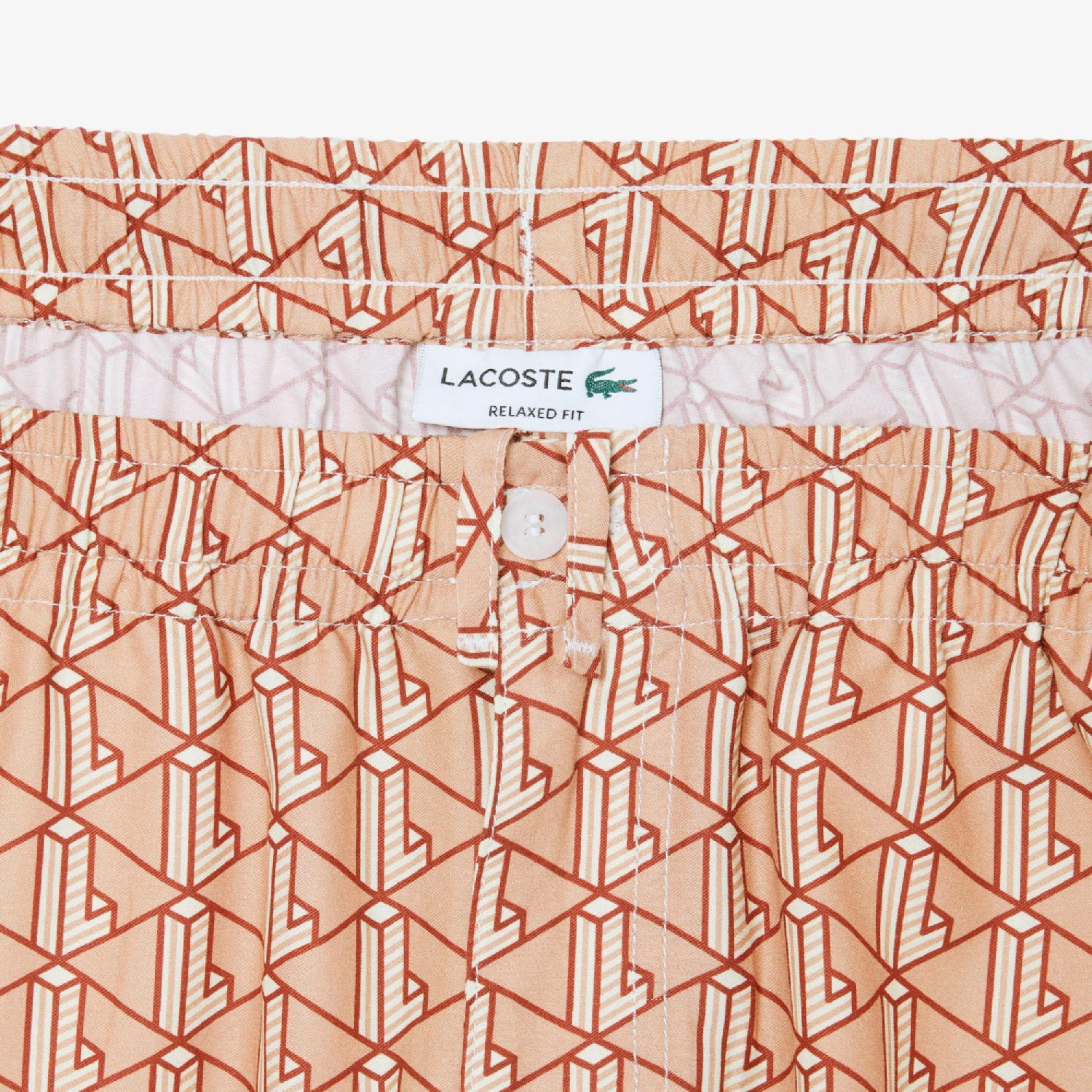 Short imprimé en monogramme - Latte & Iberis