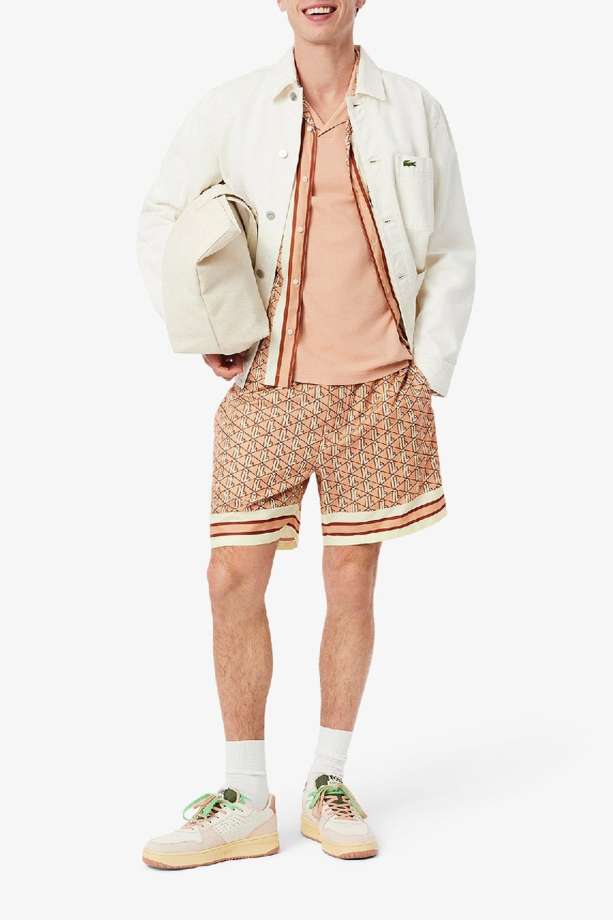Short imprimé en monogramme - Latte & Iberis