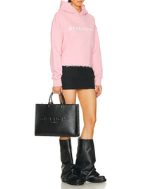 Cabas G-Tote moyen en cuir - Noir
