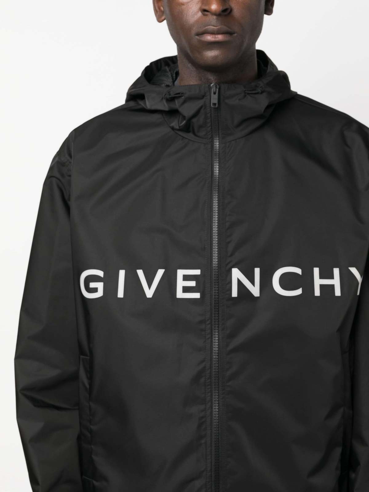 Coupe-vent Givenchy en tissu technique - Noir