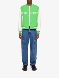 Blouson varsity Givenchy en laine - Bright Green