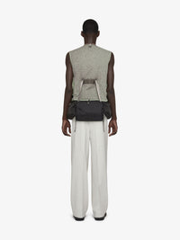 Gilet effet craquelé - Medium Grey