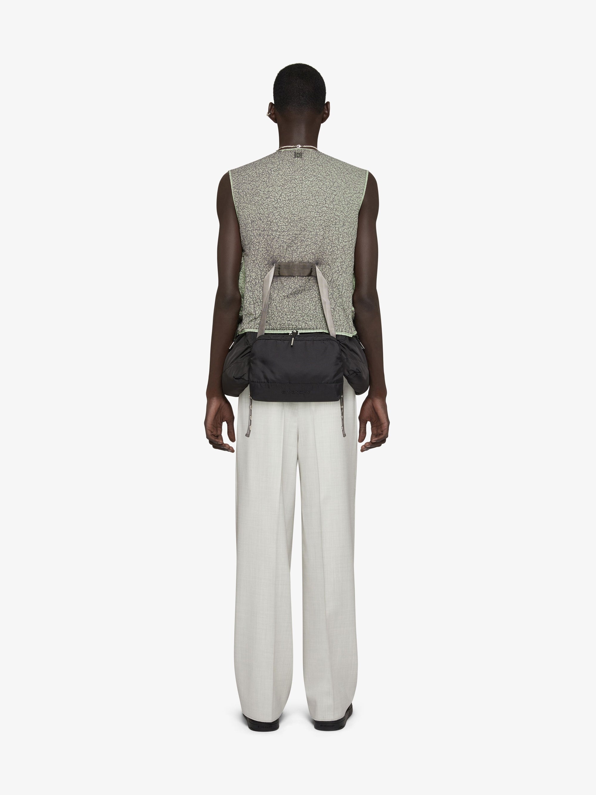 Gilet effet craquelé - Medium Grey