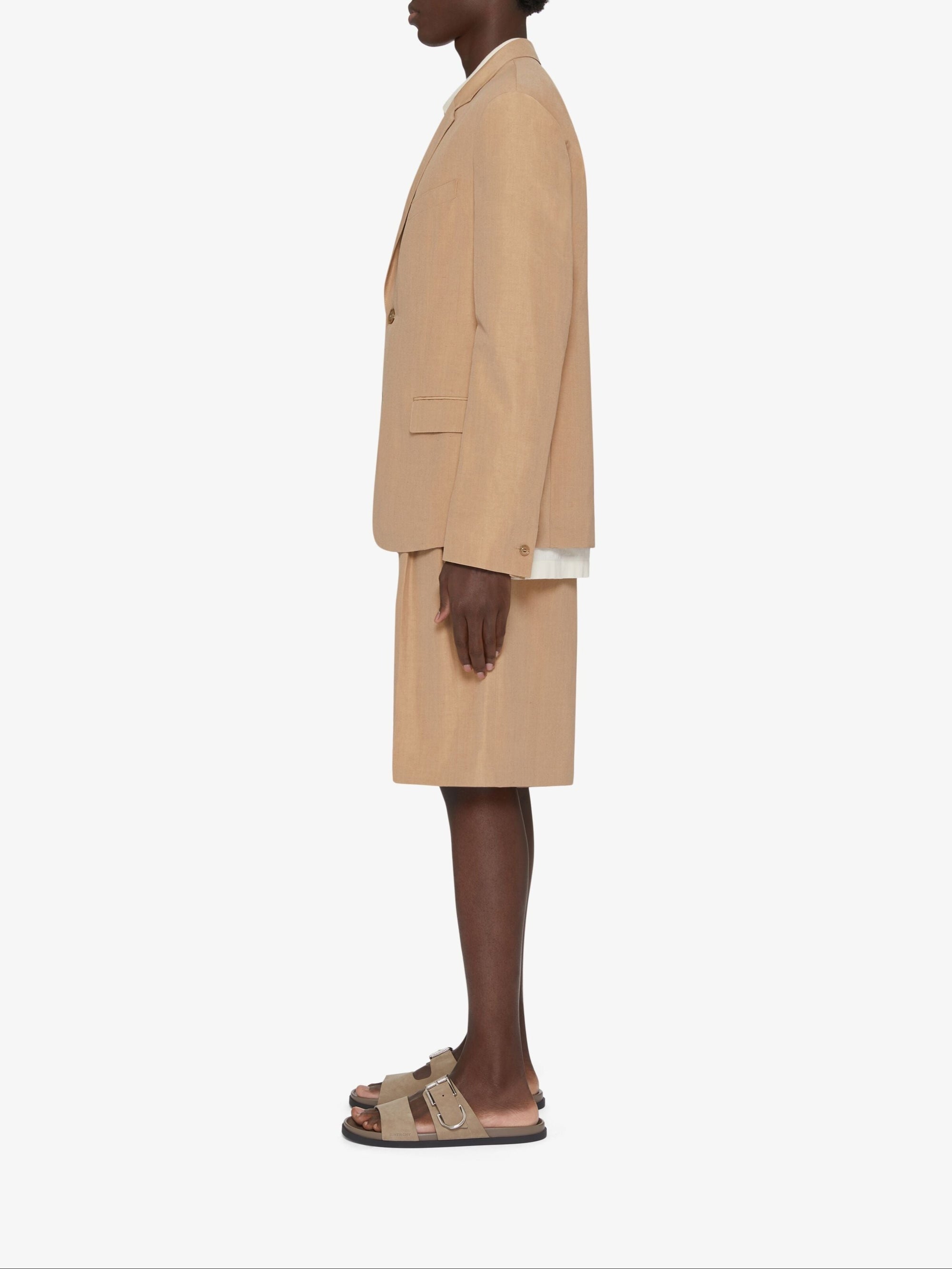 Veste en lin - Tan