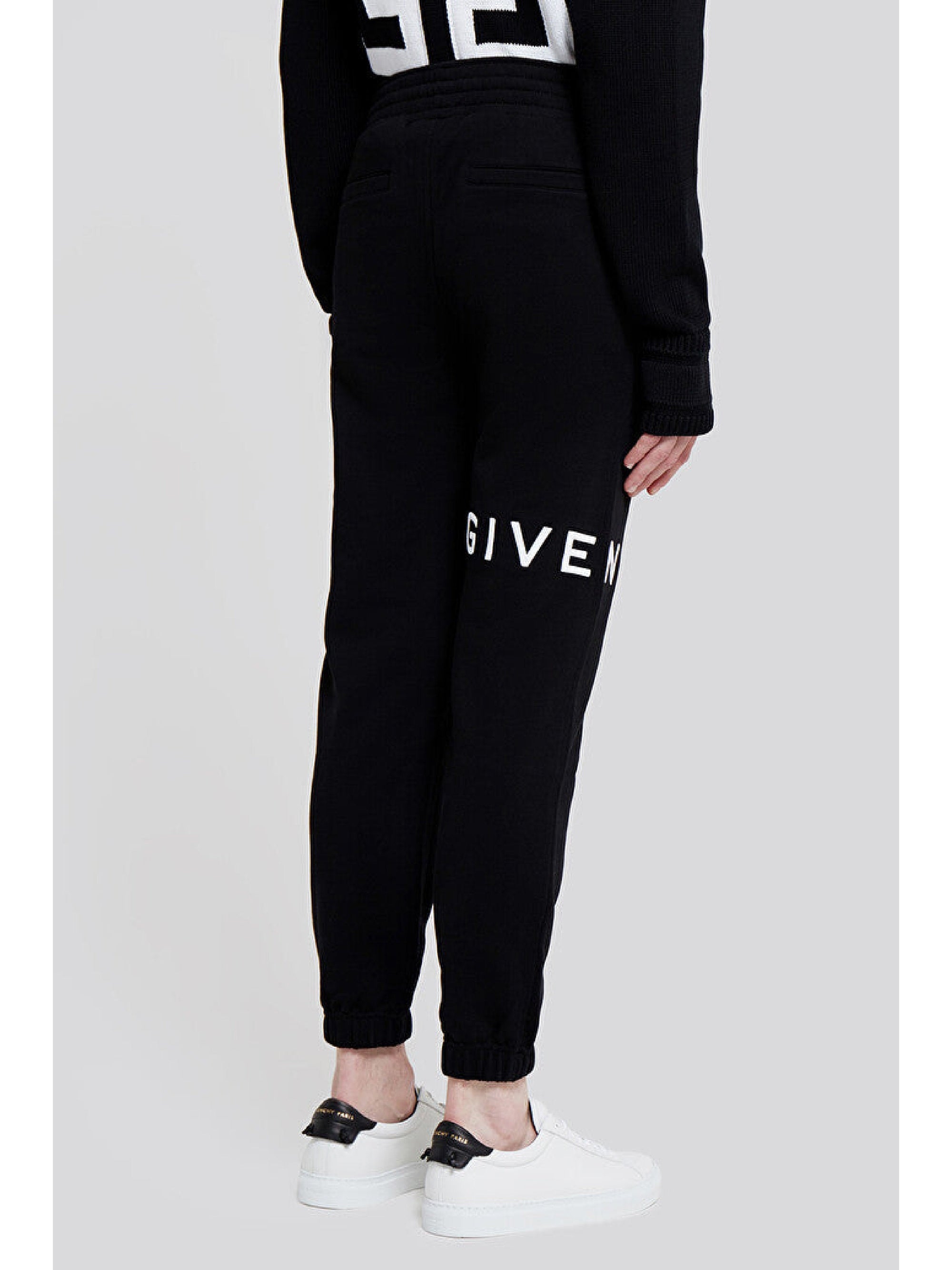SLIM FIT EMBROIDERED TROUSERS