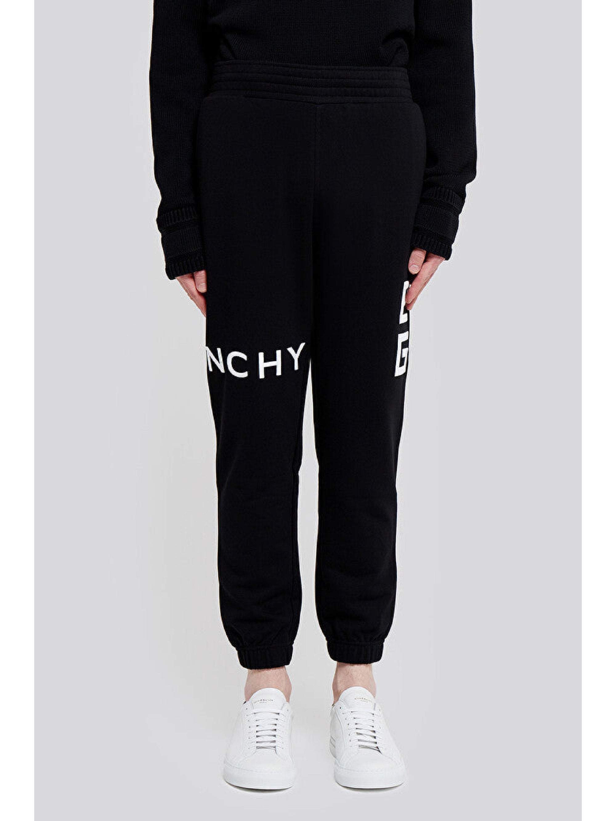 SLIM FIT EMBROIDERED TROUSERS