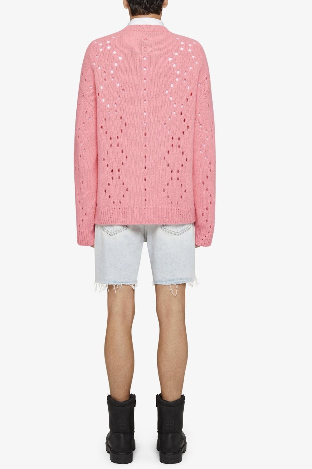 Bermuda en denim - Pale Blue
