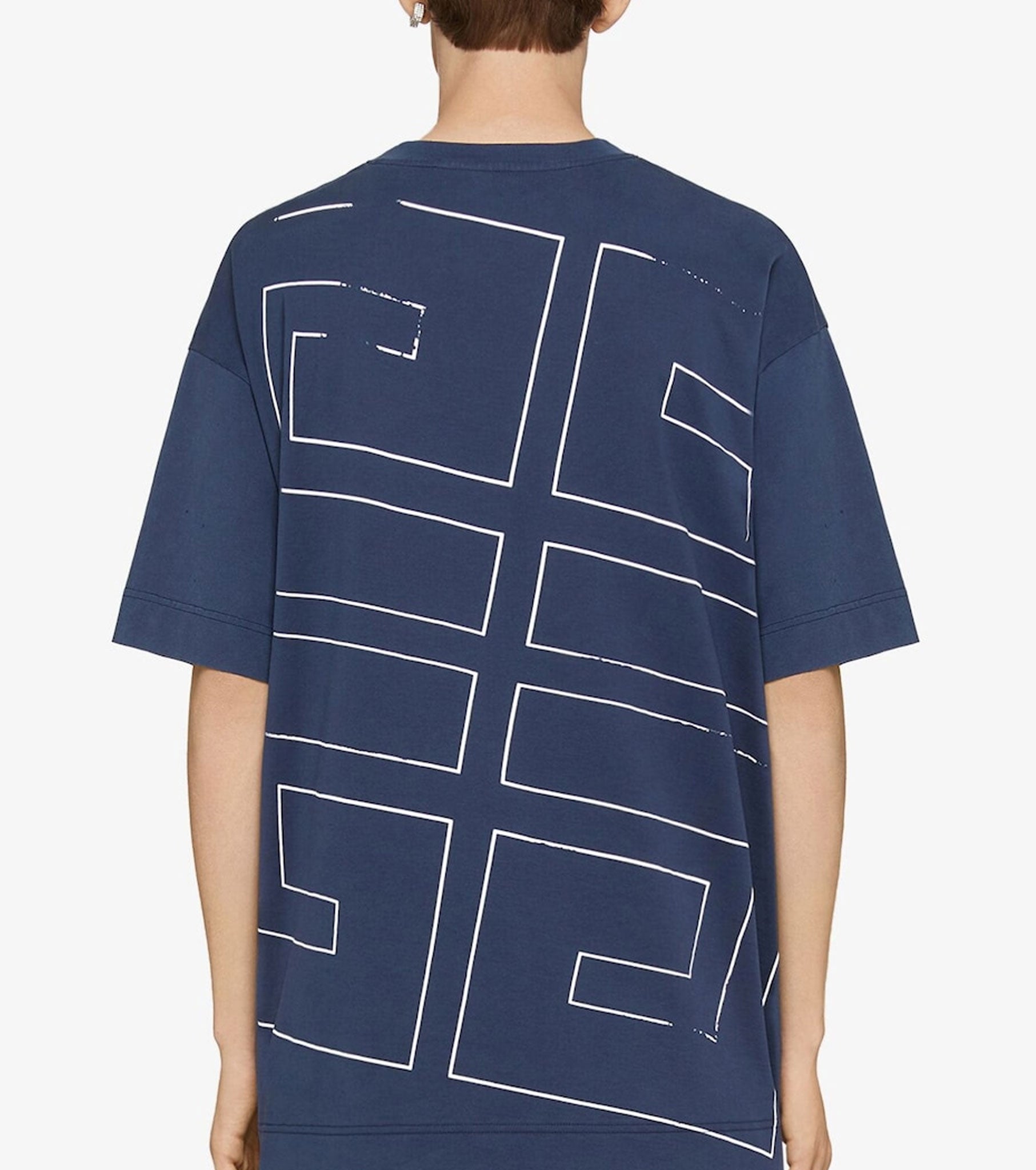 T-shirt manches courtes - Bleu Profond