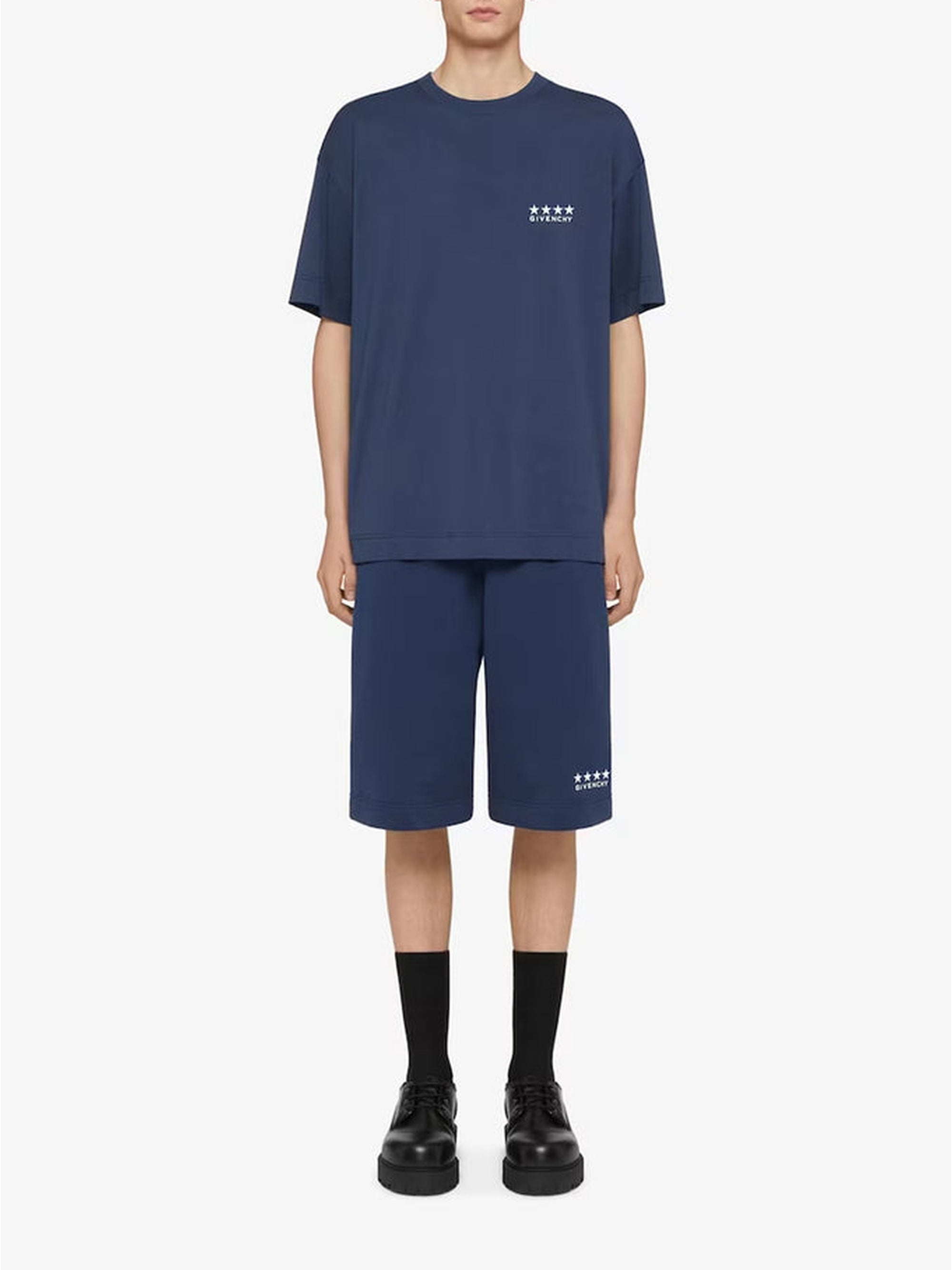 T-shirt manches courtes - Bleu Profond