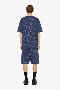 T-shirt manches courtes - Bleu Profond