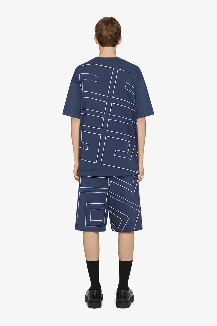T-shirt manches courtes - Bleu Profond