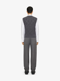 Pull cropped en laine - Medium Grey