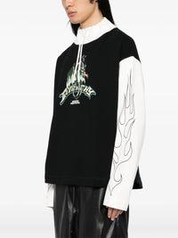 Sweatshirt avec imprimé Givenchy Dragon - Black & White