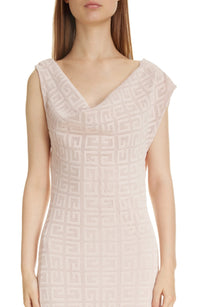 Robe drapée - Blush Pink