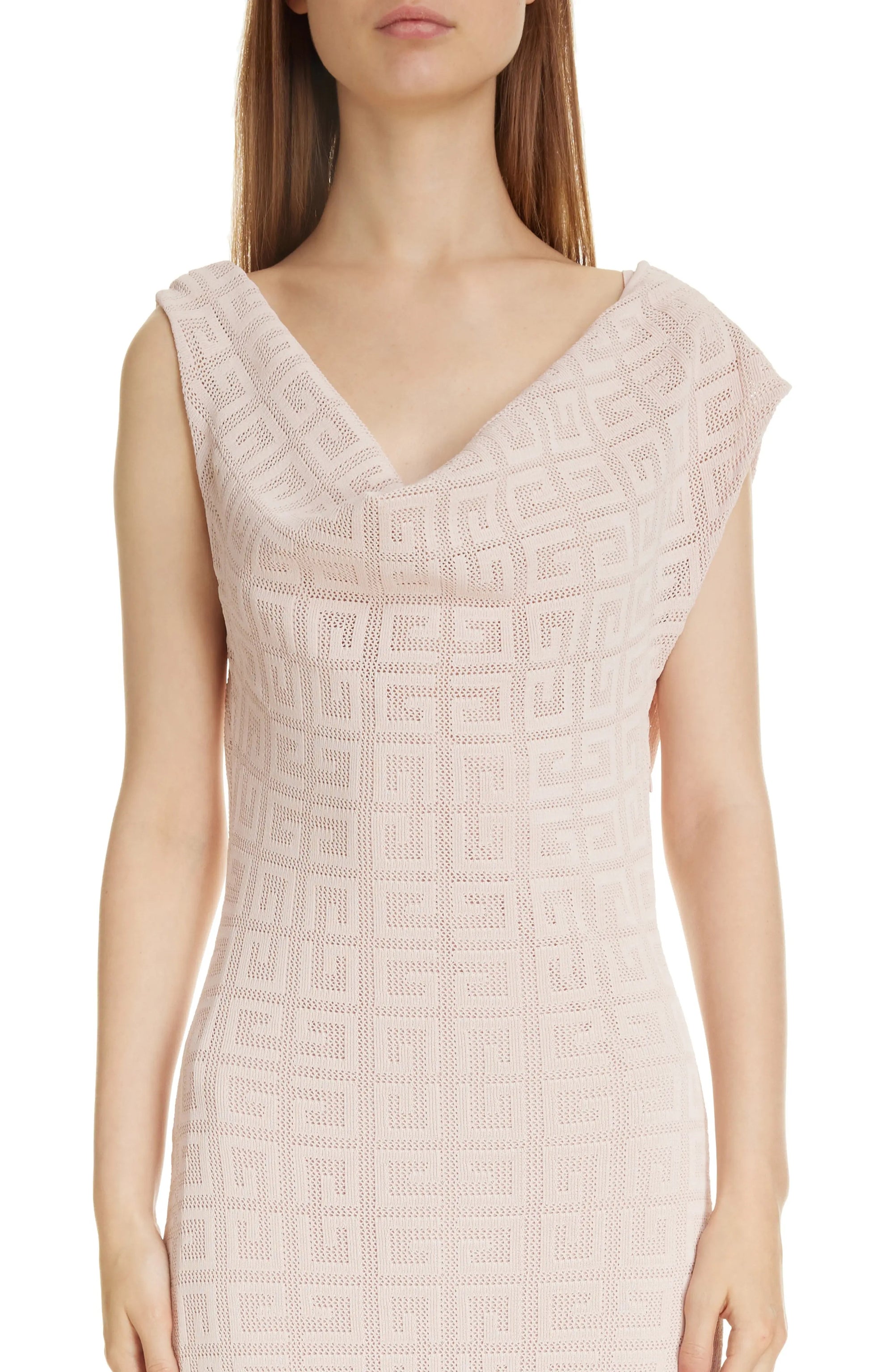 Robe drapée - Blush Pink